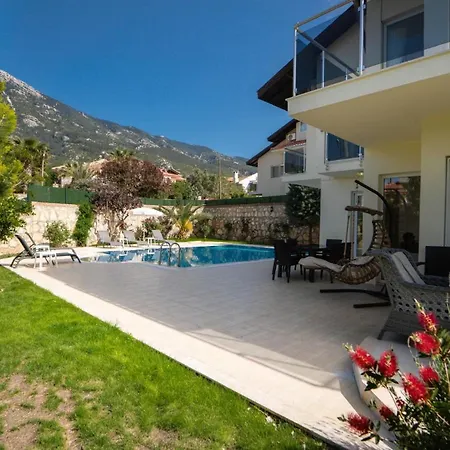 Vilă Valley 6, 4 Bedroom, Private Arge Pool, Near Aquapark Fethiye